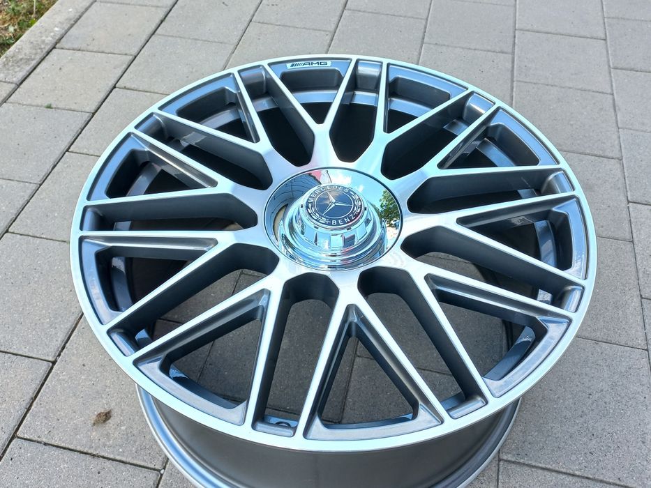 20.Mercedes ///AMG 8.5j et45 9.5j et40 Sport Paket Black Matt Polish l