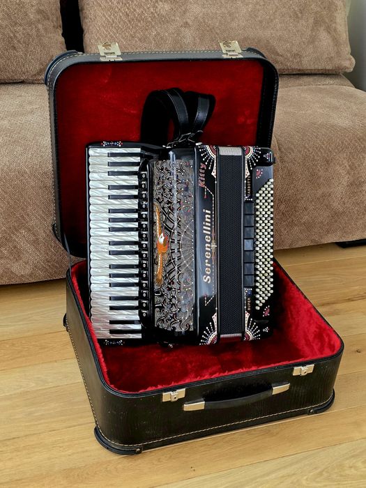 Acordeon Serenellini Super Cassotto 2+2