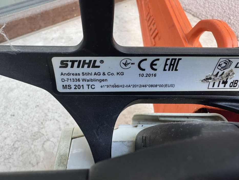 Бензинова резачка щил мс 201 ТС  stihl