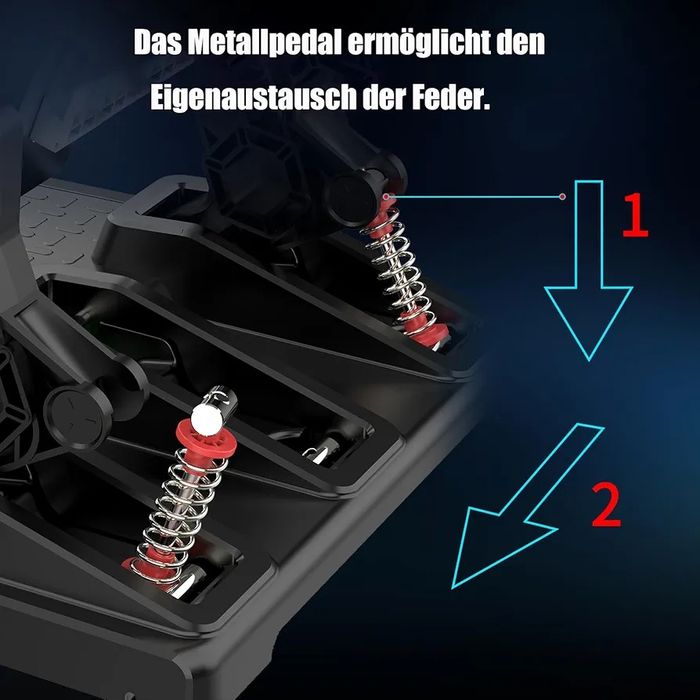 Гейминг Педали DOYO за PC: Hall Effect Сензори и Здрава Конструкция