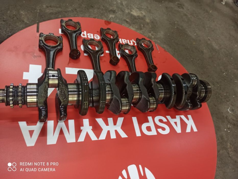 Коленвал шатуны бмв 2.8