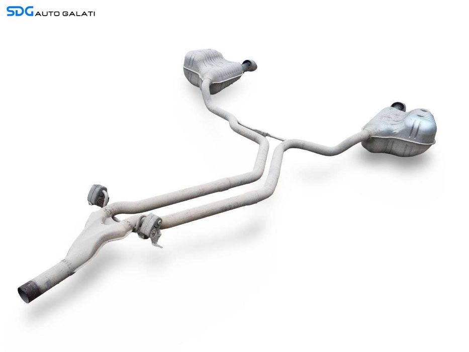 Ansamblu Complet Evacuare Toba Tobe Teava Esapament Intermediara Finala Audi A6 C6 2.0 TDI 2004 - 2011 [LC4295]
