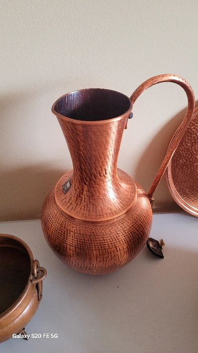 Декоративни винтидж медни съдове ,кани