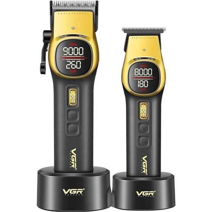 Combo VGR 885 S2  професионален комплект машинки подстригване и контур
