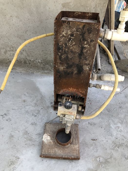 Двухконторны котел