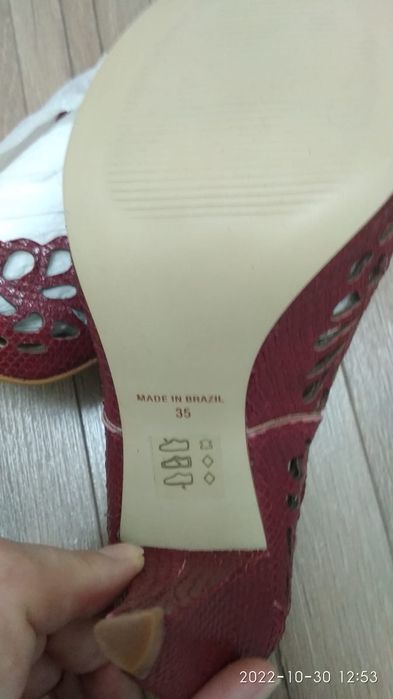 Туфли. Натуральная кожа.