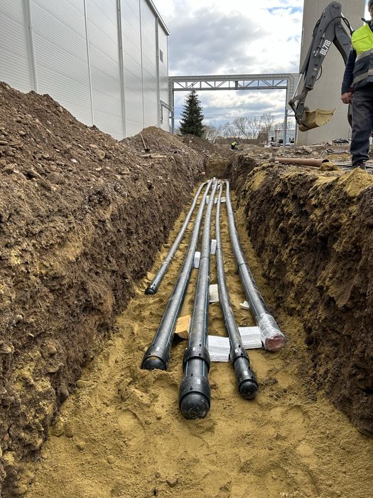 Executam Sudura PEHD cap la cap si electrofuziune