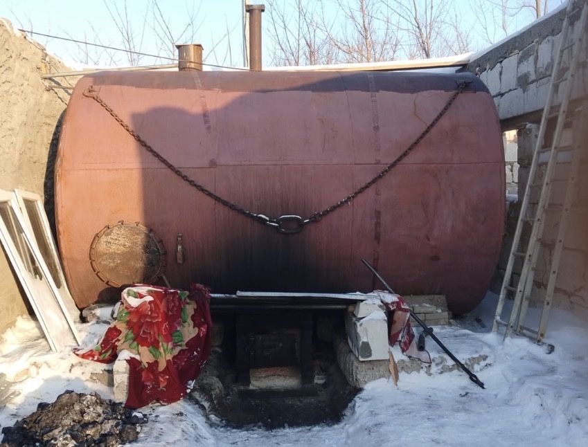 Ёмкость металлическая 25 кубов