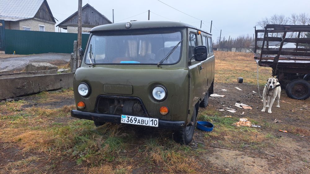 Уаз буханка на ходу