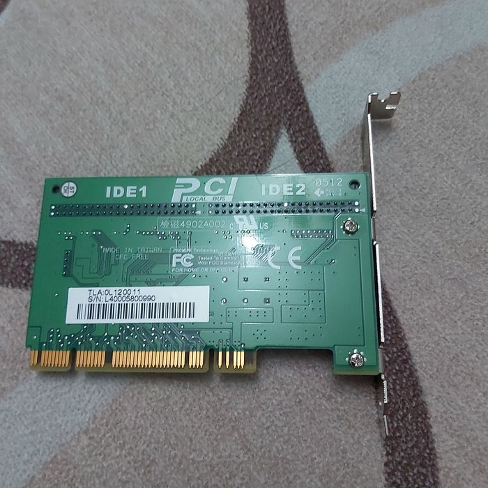 PCI 2 IDE карта переходник для старых жёстких дисков
