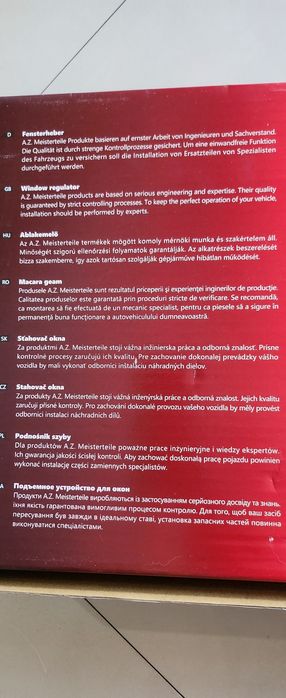 Macara geam Audi A6 C6