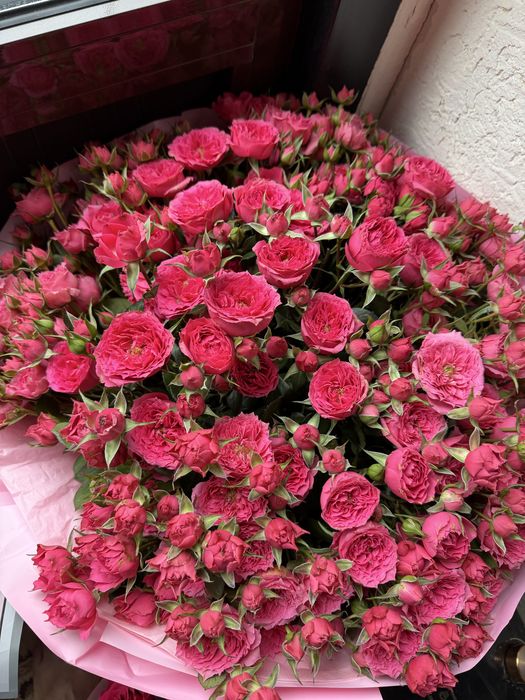 Цветы букеты розы