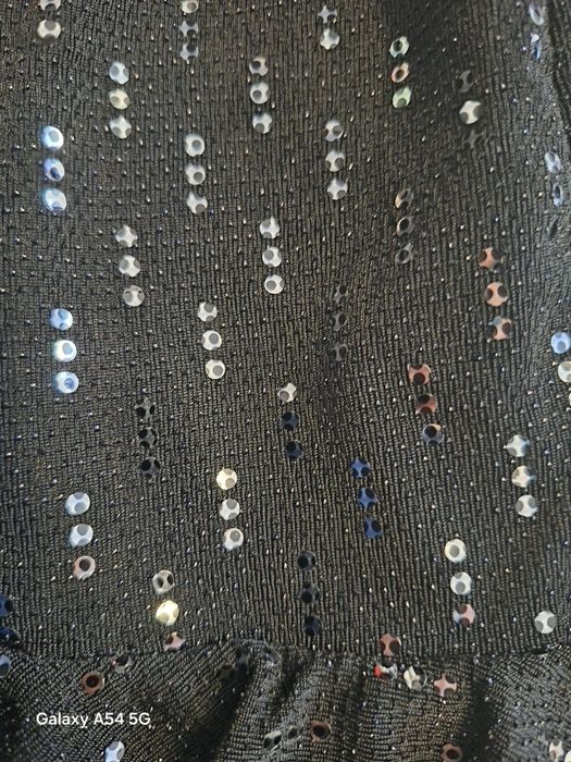 Fusta cu paiete midi