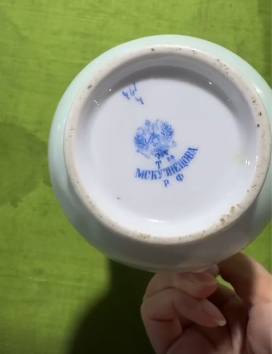 Молочник, пиала Кузнецова, раритет