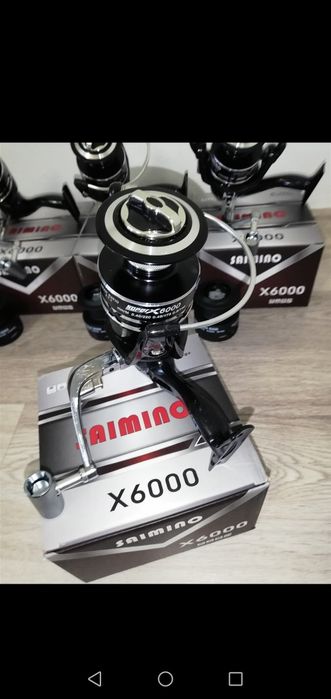 Set 3 Mulinete SAIMINO Super X6000 7 Rulmenti