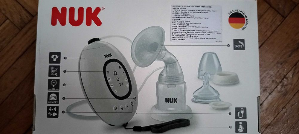 OCAZIE -40 % Reducere, Pompa de San Nuk First Choice+ NOUA SIGILATA