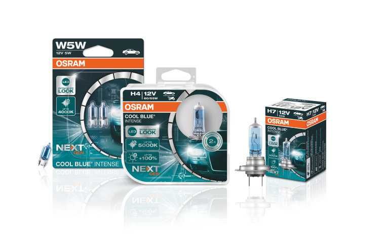 Автомобилни крушки Osram COOL BLUE INTENSE +100%  H1/H4/H7/H8/H11...