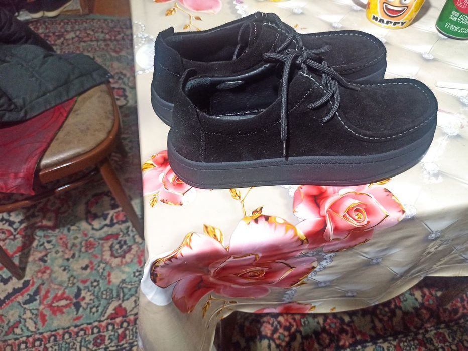 Туфли замш очень высокого качества, новые были только применены