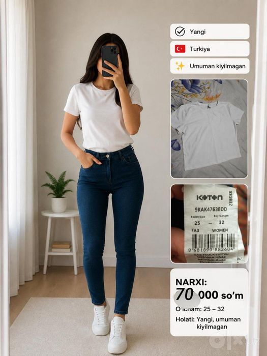 Arzon kiyimlar yangi kiyimlar