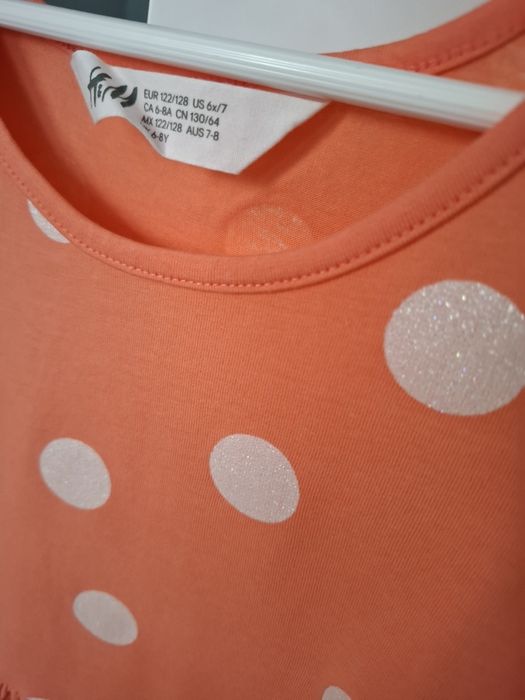 Платье для девочек от бренда H&M 122-128 раз.