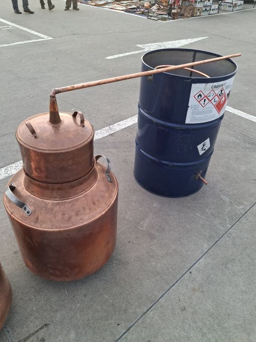Cazane de făcut tuica din cupru avem in stoc in toata România