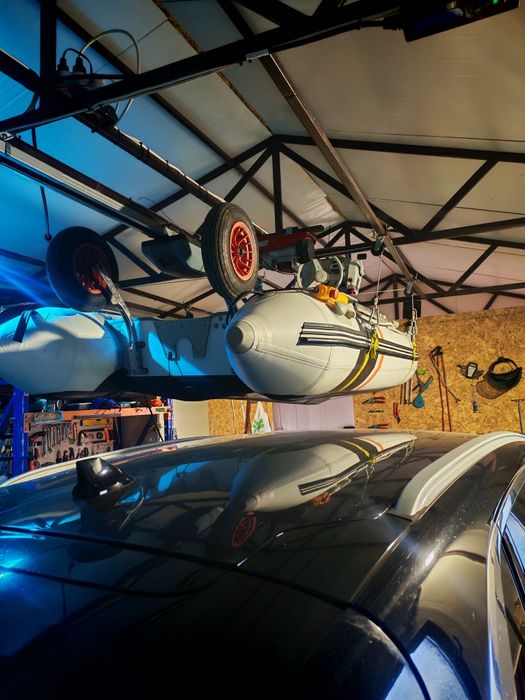 Лодка Zander 3,30m. с конзола,алум. под сонар и двиг.Merkury 6 Hp