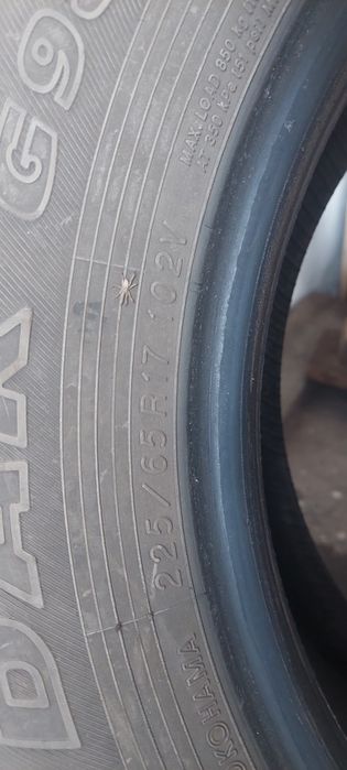 Резина летняя б/у