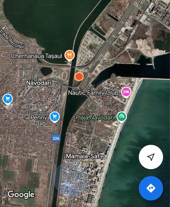 Inchiriez teren Navodari 2800 mp zona Midia Sat/ Rompetrol