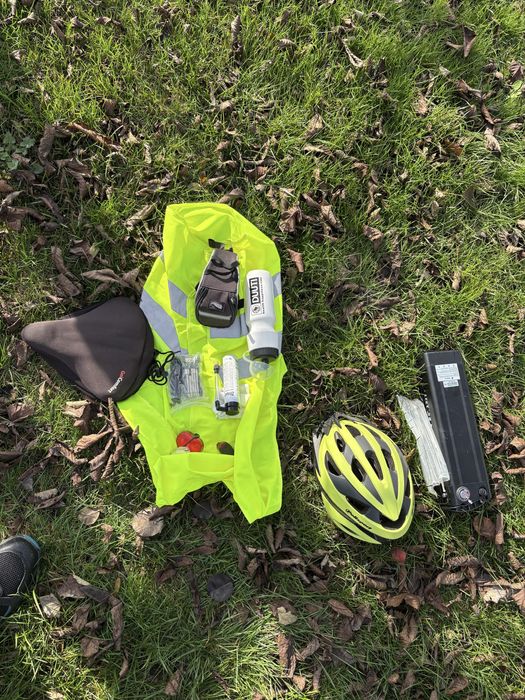 Сгъваем Електрически велосипед 20” с аксесоари.