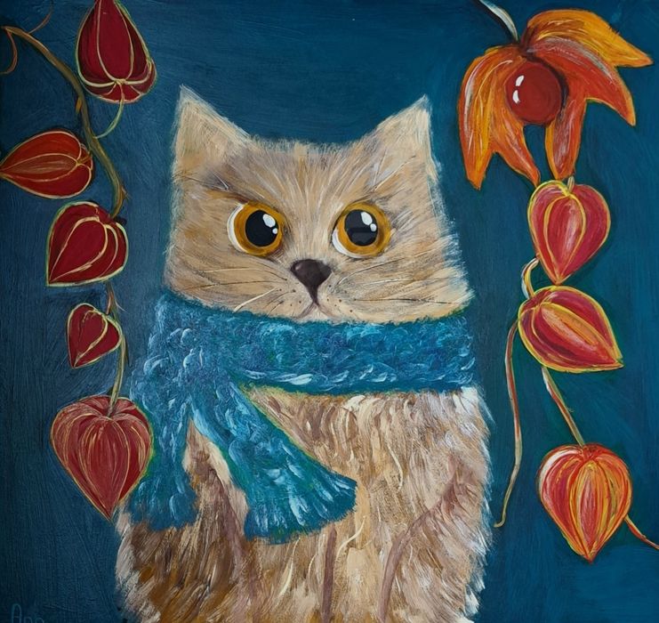 Картина кот фезалис