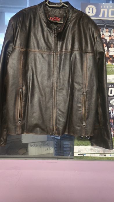 Кожено яке от естествена кожа