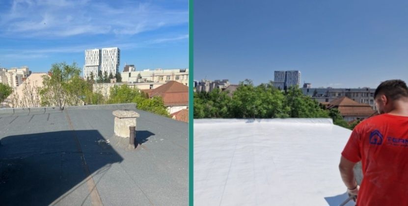 Izolatii spuma poliuretanica /terase/hale membrane bituminoase /carton