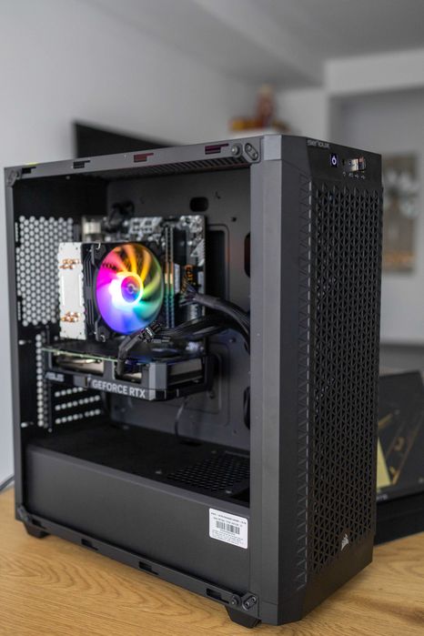 Sistem PC Gaming RTX 4060 Ti 16GB Ca NOU Garantie eMag 32GB RAM 1TB SSD 5700X 4.6Ghz