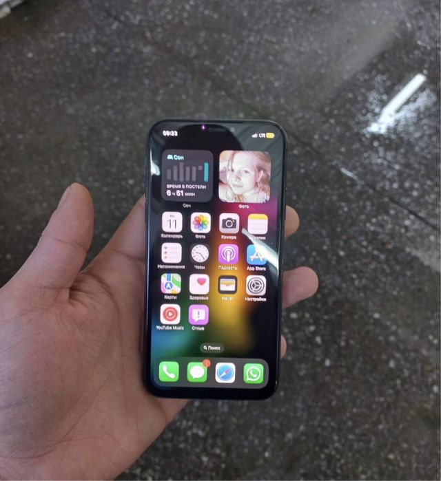 Iphone X, 256гб, БУ,