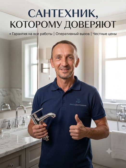 Профессиональные услуги сантехника