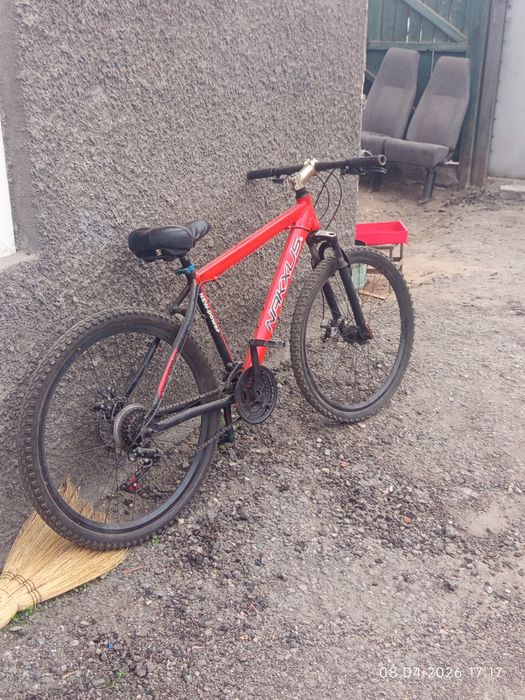 велосипед красный