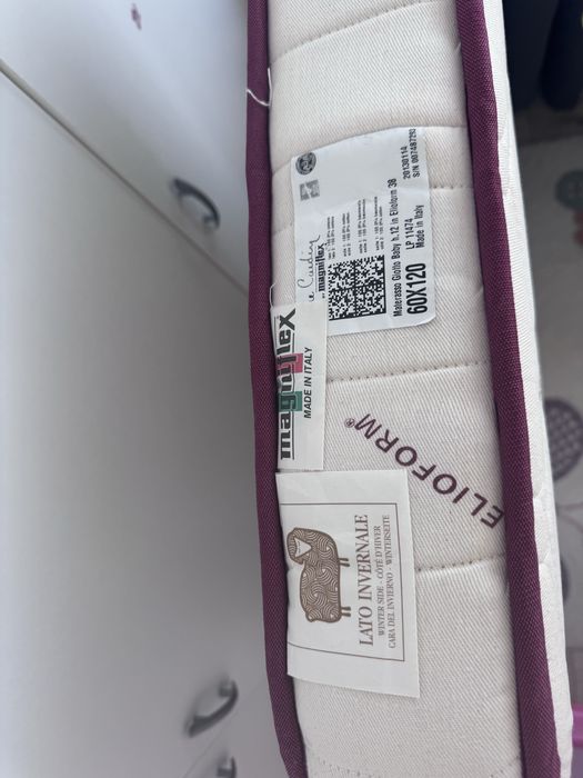 Бебешки матрак 60/120см magniflex Piere Carden
