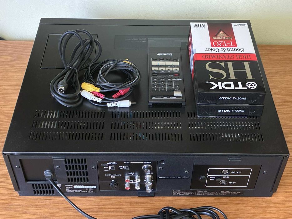 Videorecorder Panasonic NV-830 hi-fi stereo HQ vhs 4head