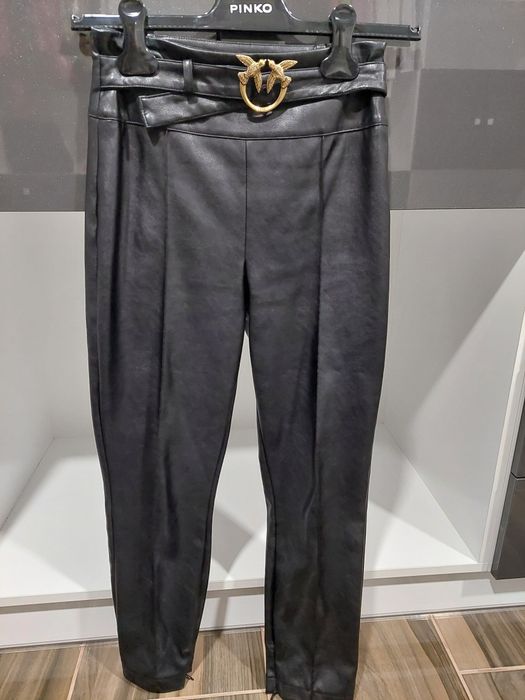 Pinko кожен панталон