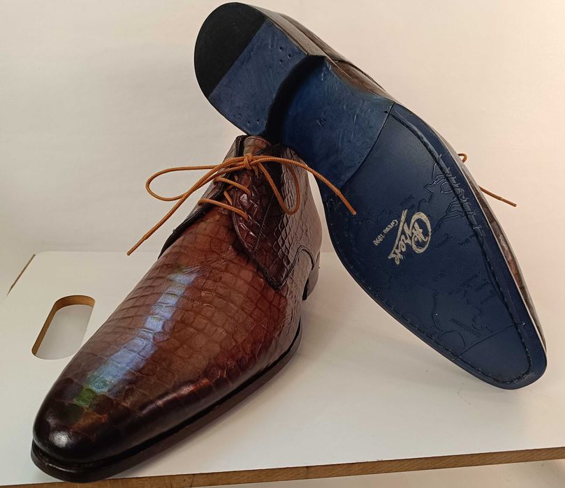 Ghete de lux 45 44.5 43 lucrate manual GREVE NOI piele naturala premiu