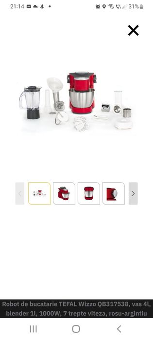 Tefal Wizzo rosu
