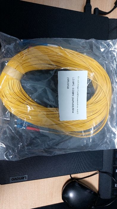 Продам новый оптический патч корд 50м