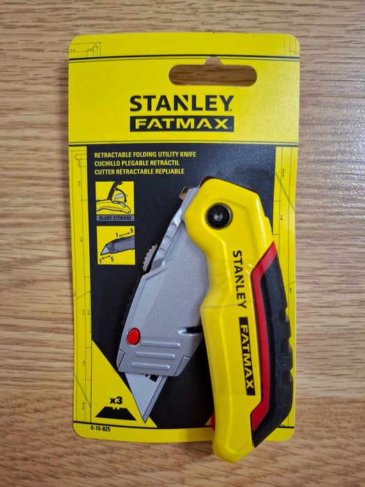 Cutter pliabil lama trapezoidala retractabila Stanley FatMax 0-47-681