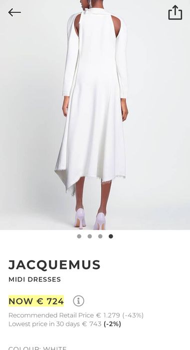 JACQUEMUS рокля нова