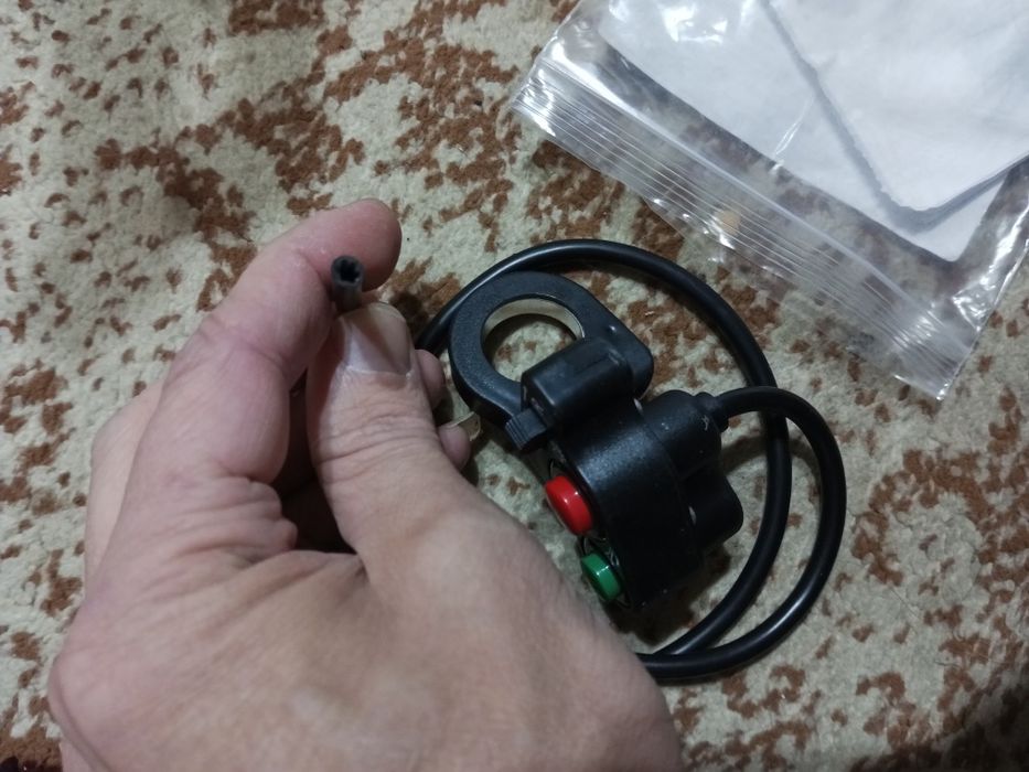 Кнопка для мотоцикл