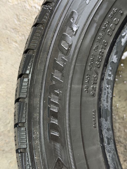 215/65/16 пара шины dunlop