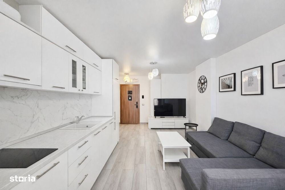 Apartament in rezidenta cu restaurant, piscina si loc de joaca