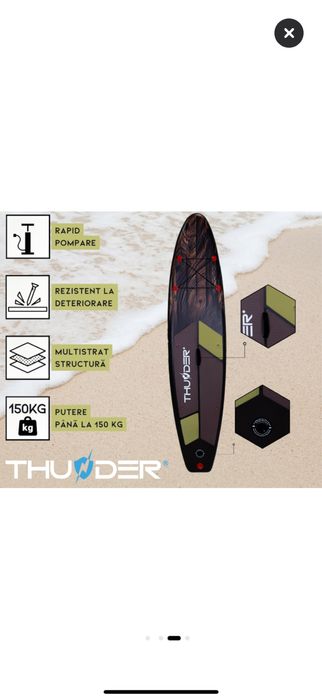 Set Placa gomflabila SUP “STAND UP PADDLE “