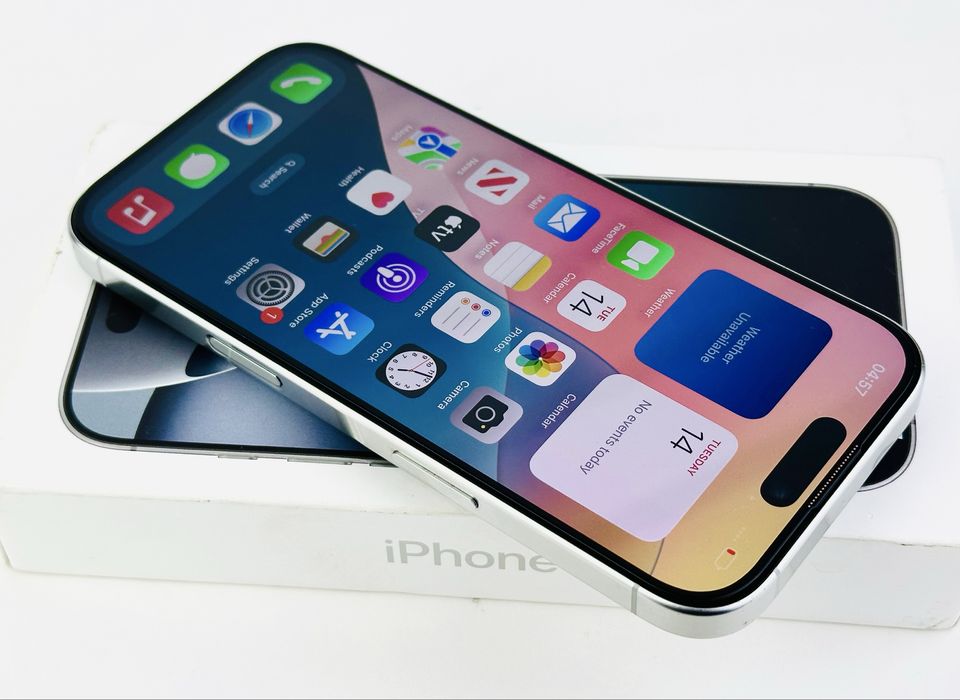 Apple iPhone 16 Pro 128GB White Titanium 90% Батерия! Гаранция!