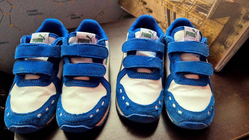 Детски маратонки Пума Puma кралско синьо